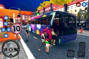 New City Bus Driver Simulator 2018 Pro Game скриншот 1