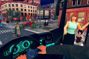 New City Bus Driver Simulator 2018 Pro Game скриншот 2