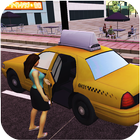 Taxi Car Driving - Cab Driver Simulator 2018 Pro ikona
