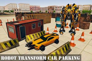 New Robot Car Transform Parking-Car Parking Driver imagem de tela 1