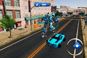 New Robot Car Transform Parking-Car Parking Driver imagem de tela 3