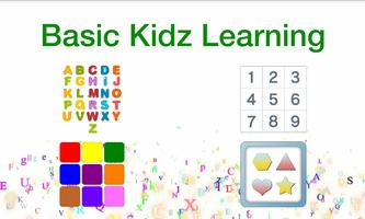 Basic Kidz Learning تصوير الشاشة 1