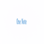 One Note أيقونة