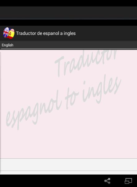 Traductor español