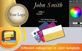 Business Card Maker Affiche