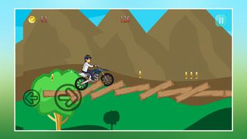 Crazy Jungle Ben Bike Racing স্ক্রিনশট 1