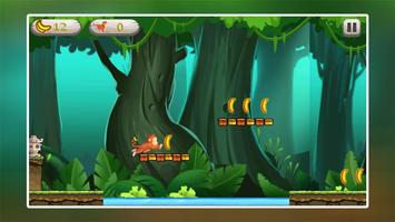 Jungle Monkey Run captura de pantalla 3