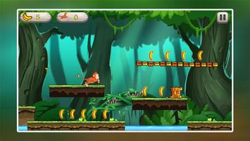 Jungle Monkey Run captura de pantalla 2