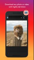 InstaSave Pro ❤️‍ Photo & video Downloader 海報