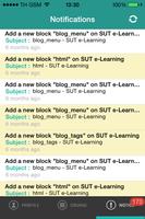 SUT e-Learning capture d'écran 1