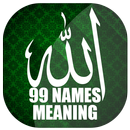 APK 99 names of Allah with Meaning