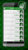 99 names of Allah with Meaning captura de pantalla 1