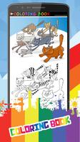 Coloring Book Pages For Kids Plakat