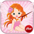 Girl Princess coloring book
