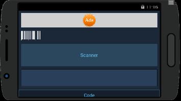 Scanner QR Barre code screenshot 1