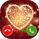 Tela do chamador da cor do amor APK