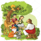 تاريخ الكتاب المقدس للأطفال - النبي إلياس أيقونة