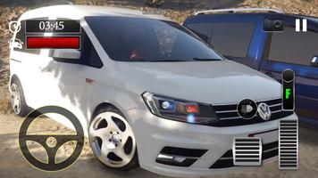 Car Parking Volkswagen Caddy Simulator Affiche
