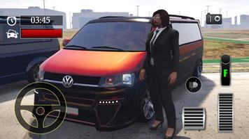 Car Parking Volkswagen Transporter Simulator Affiche