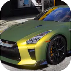 Car Parking Nissan GT-R R35 Simulator