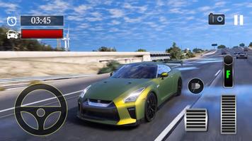 Car Parking Nissan GT-R R35 Simulator Plakat