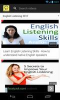 English Listening FREE پوسٹر