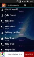 Cut video & Audio Song capture d'écran 3
