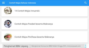Contoh Majas Bahasa Indonesia Lengkap capture d'écran 1