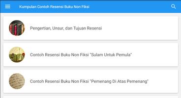 Contoh Resensi Buku Non Fiksi पोस्टर