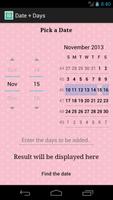 Date Difference Calculator syot layar 3
