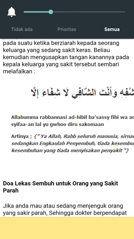 Doa Doa Mohon Kesembuhan Untuk Orang Sakit