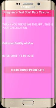 Pregnancy Test Start Date Calculator For Android Apk Download