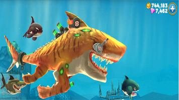 Cheat Hungry Shark World تصوير الشاشة 2