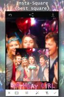 Birthday photo frames - PIP ภาพหน้าจอ 1