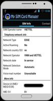 My SIM Card Manager اسکرین شاٹ 1