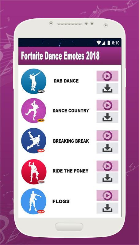 New Fortnite Dance Emotes 2018 para Android - APK Baixar - 453 x 800 jpeg 41kB