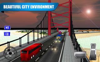 برنامه‌نما Luxury City Coach Bus Driving Simulator 2017 عکس از صفحه