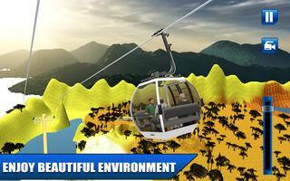 Real Sky Tram Driving: Simulador de Turismo captura de pantalla 2
