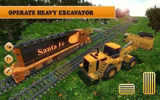 Train construction Simulator 2017 Affiche