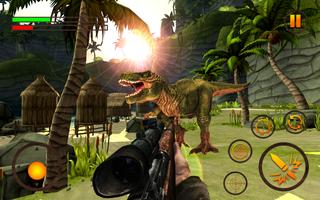 Wild Dinosaur Hunter - Dino Jungle Safari 2018 Ekran Görüntüsü 3