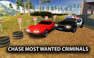 Police Car Gangster Chase - Vegas Crime Escape Sim Affiche