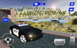 Police Car Gangster Chase - Vegas Crime Escape Sim Ekran Görüntüsü 2
