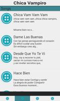 Chica Vampiro songs lyrics gönderen