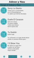 Adexe y Nau musik Screenshot 1