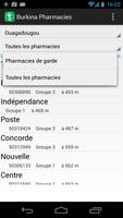 Burkina Pharmacies capture d'écran 2
