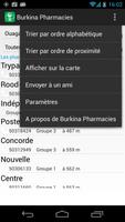 Burkina Pharmacies capture d'écran 3