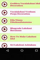 Malayalam Varalakshmi Pooja and Vrat Guide Videos captura de pantalla 3