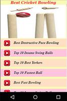 Best Cricket Bowling Videos capture d'écran 2