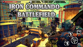 Iron Battlefield Gunner : Machine Gun Shoot War poster