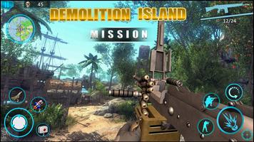 Island demolition ops : call of infinite war FPS 截图 1